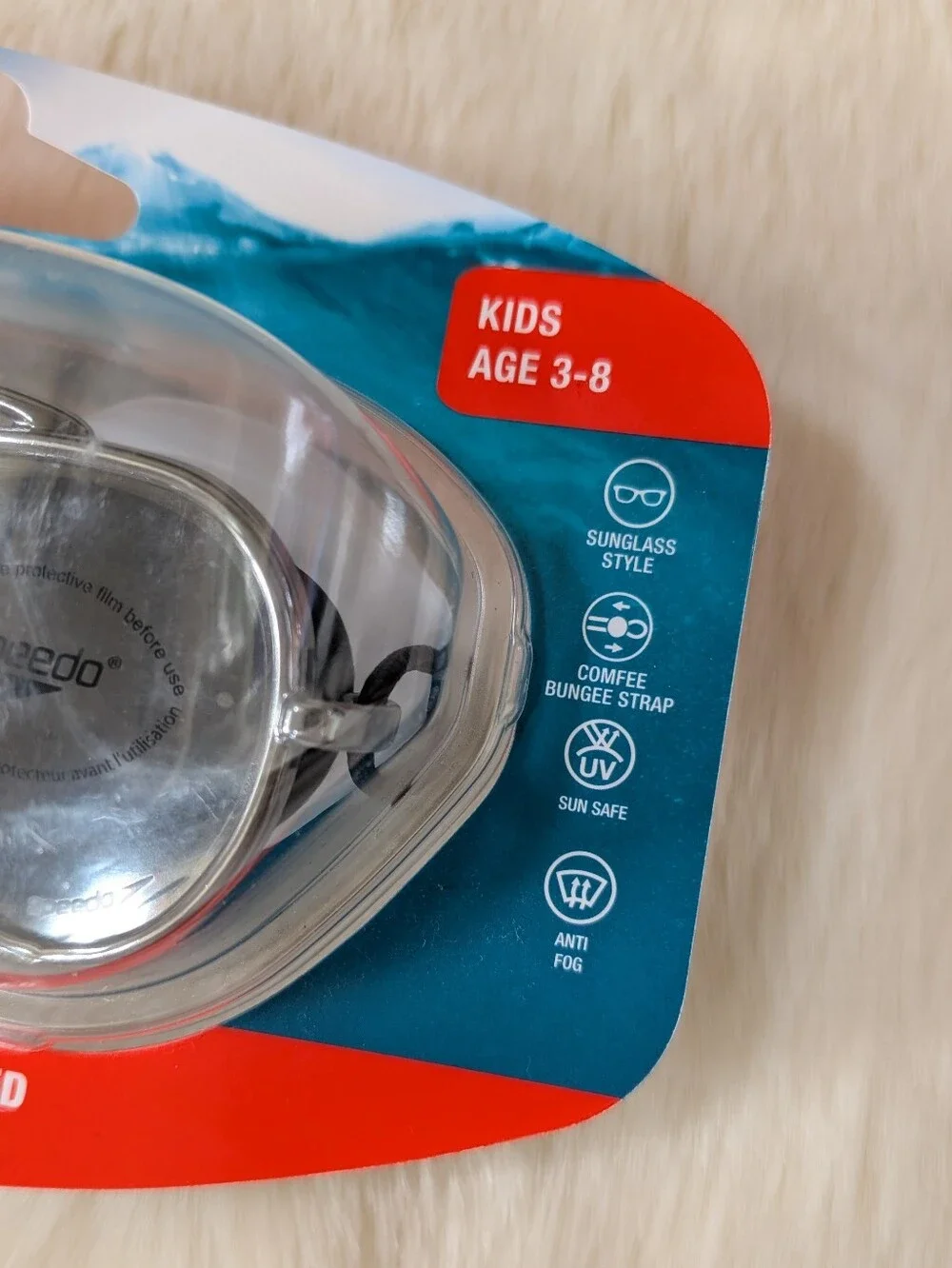 Speedo Kids Sunny G Mirrored Swim Goggles Ages 3-8